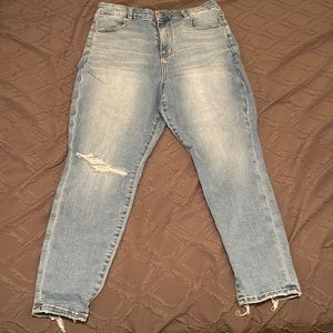 Worn once American Eagle forever soft jeans